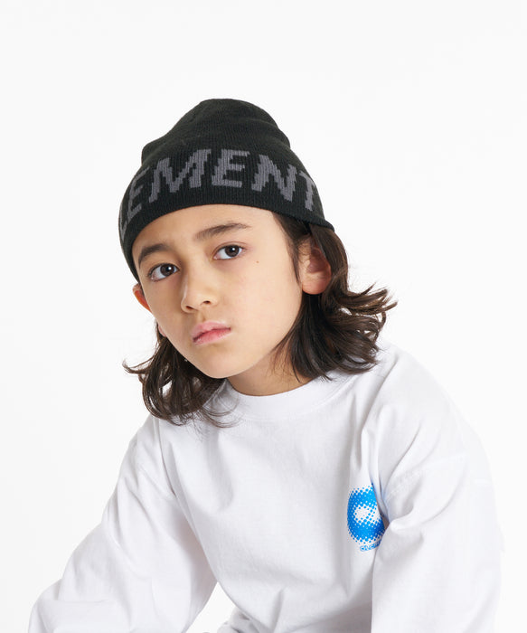 ELEMENT キッズ SINGLE 2WAY BEANIE Y ビーニー 【2026年秋冬モデル】 FBK / F