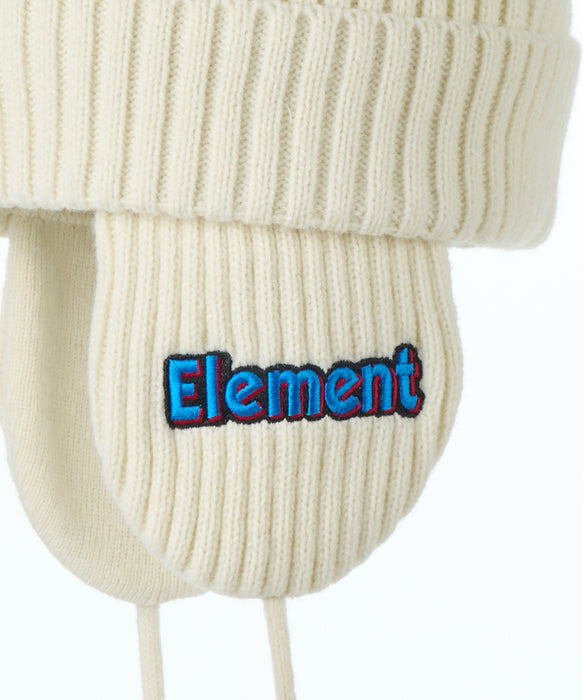 ELEMENT キッズ EAR FLAP BEANIE Y ビーニー 【2026年秋冬モデル】 OFF / F
