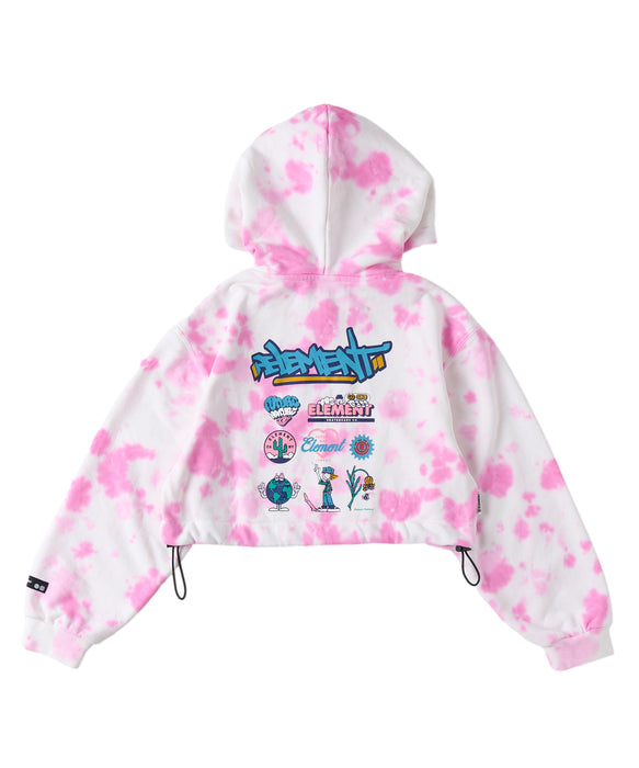 ELEMENT ガールズ TAGGING HOOD G キッズ パーカー 【2026年秋冬モデル】