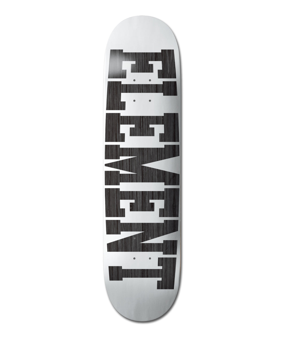 ELEMENT スケートボード《 7.5 Inch》STENCIL WHITE BLACK PLY キッズ