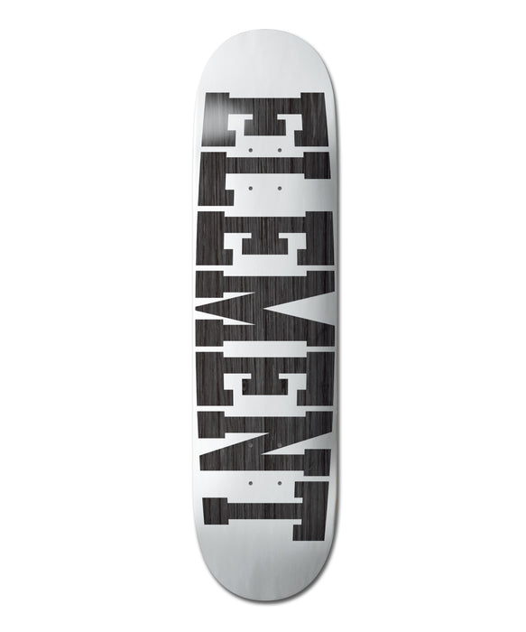 ELEMENT キッズ STENCIL WHITE BLACK PLY 7.5 デッキ 【2026年秋冬モデル】 AST / 7.5