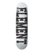 ELEMENT キッズ STENCIL WHITE BLACK PLY 7.5 デッキ 【2026年秋冬モデル】 AST / 7.5