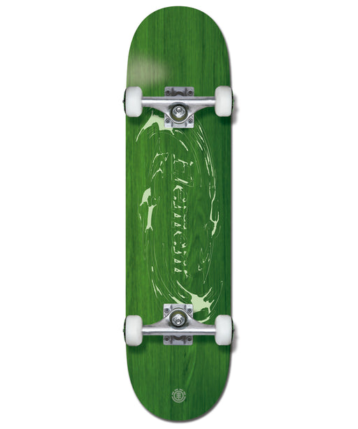 ELEMENT スケートボード 《8 inch》METAL GREEN PLY COMP コンプリート