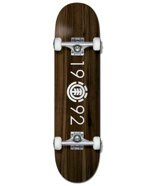 【終了】スケボー 7.75インチ 組立済 USED ELEMENT スケートボード 《7.75 inch》PL 1992 BROWN PLY COMP 7.75
