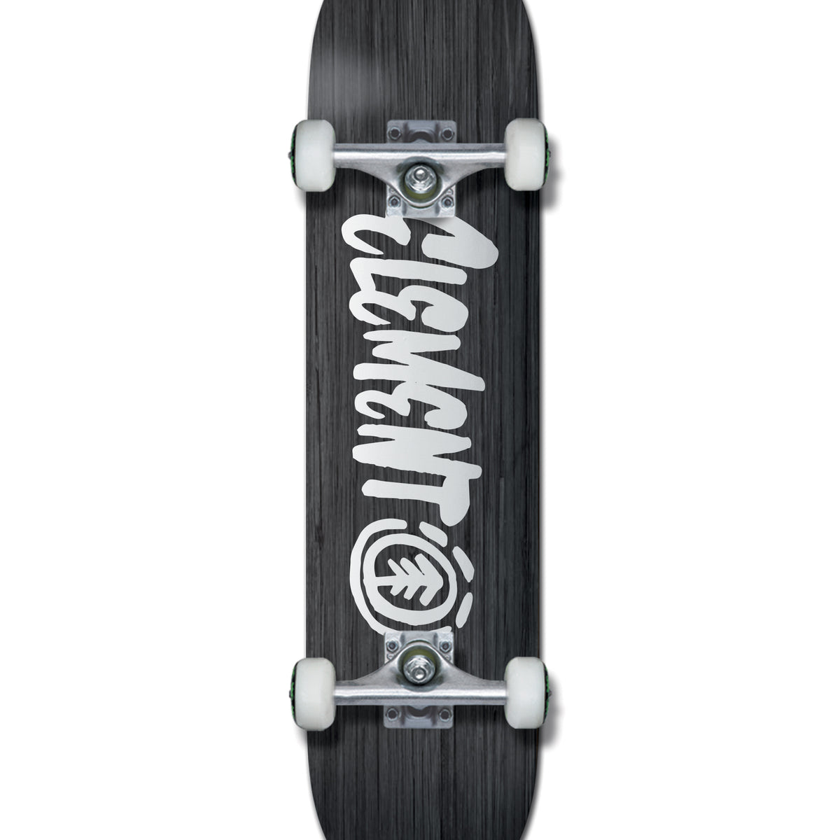 ELEMENT スケートボード 《7.375 inch》SCRIPT BLACK PLY COM キッズ