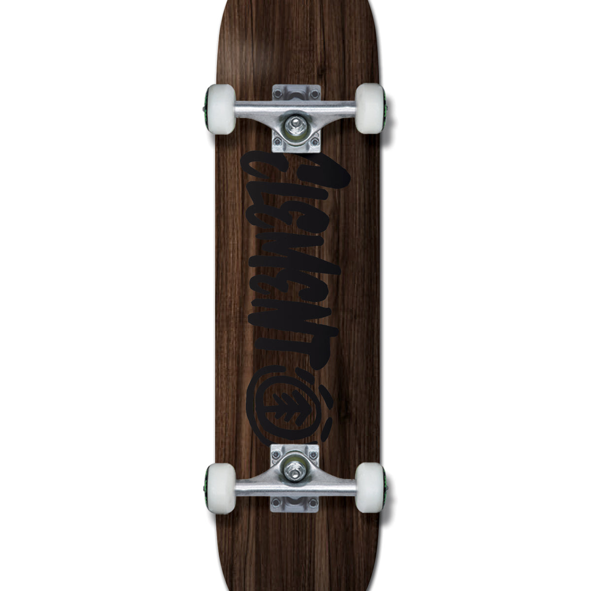 スケートボード 7.375セット売り レスケ　エレメント ELEMENT スケートボード 《7.375 inch》SCRIPT BROWN PLY COM キッズ