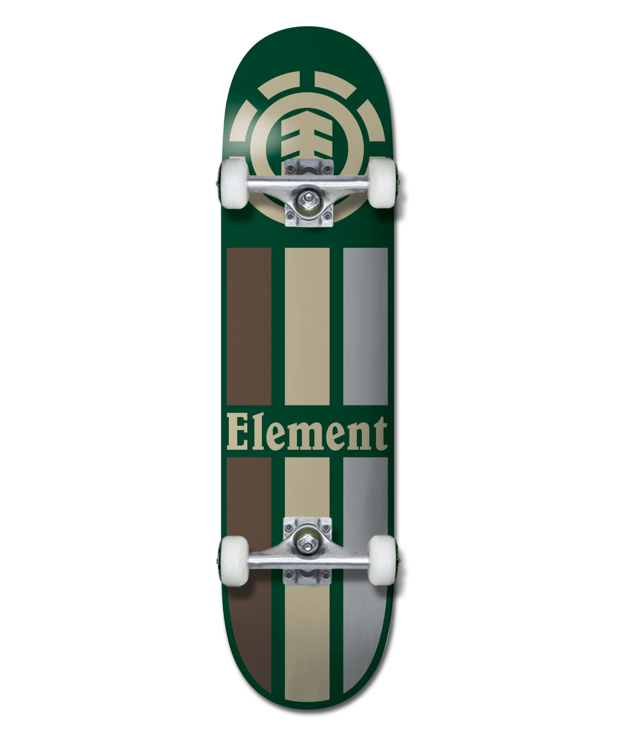 ELEMENT スケートボード《7.3 Inch》TRADITION GREEN キッズ