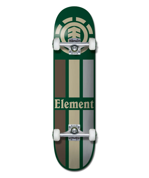 ELEMENT スケートボード《7.3 Inch》TRADITION GREEN キッズ