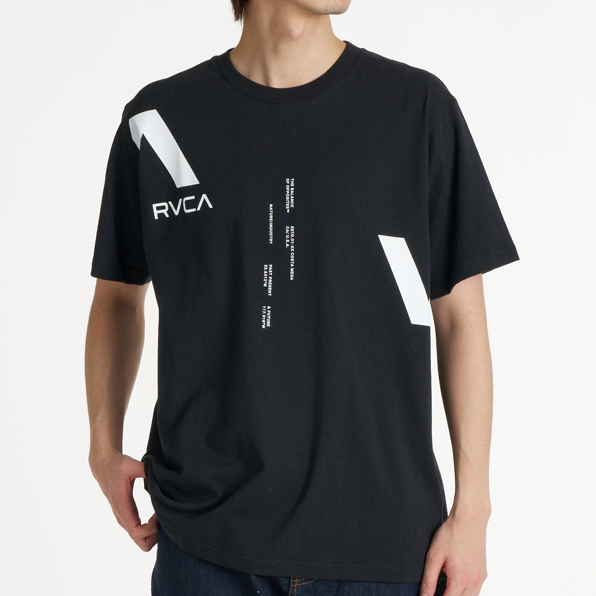 SALE】【オンライン限定】RVCA メンズ VA DIVIDED ST Tシャツ 【2026年