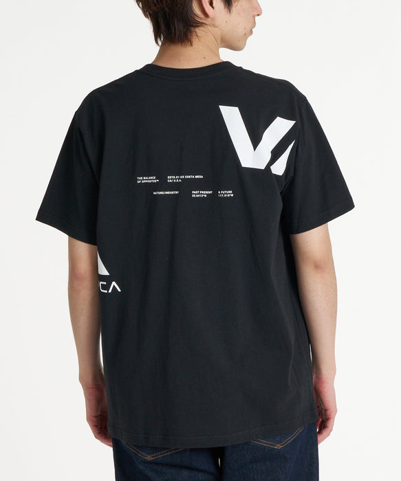 【オンライン限定】RVCA メンズ VA DIVIDED ST Tシャツ 【2026年春夏モデル】
