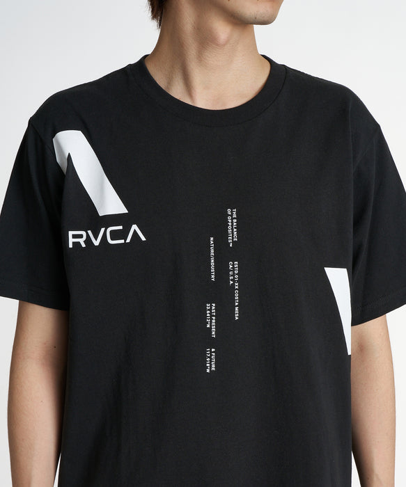 【オンライン限定】RVCA メンズ VA DIVIDED ST Tシャツ 【2026年春夏モデル】