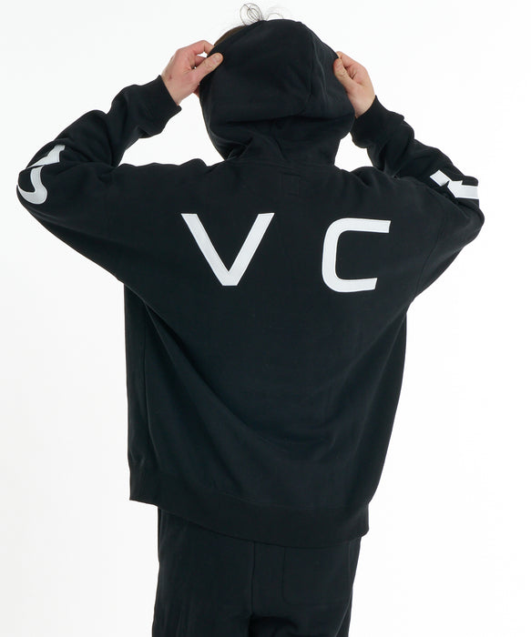 RVCA メンズ BACK SIDE ARCH RVCA パーカー 【2026年秋冬モデル】 BLK / XL