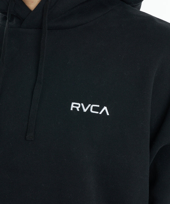 RVCA メンズ BACK SIDE ARCH RVCA パーカー 【2026年秋冬モデル】 BLK / XL