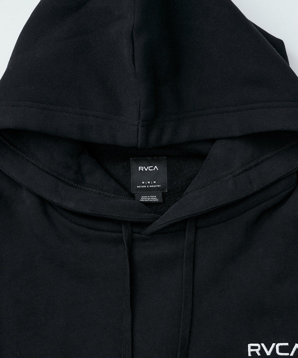 RVCA メンズ BACK SIDE ARCH RVCA パーカー 【2026年秋冬モデル】 BLK / XL