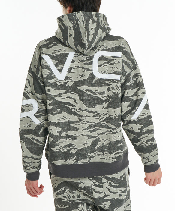 RVCA メンズ BACK SIDE ARCH RVCA パーカー 【2026年秋冬モデル】 GCM / XL