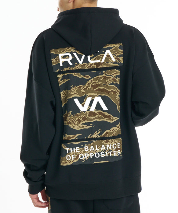 RVCA メンズ BALANCE BOX PATCH HD パーカー 【2026年秋冬モデル】 BLK / XL