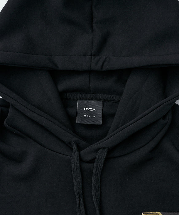 RVCA メンズ BALANCE BOX PATCH HD パーカー 【2026年秋冬モデル】 BLK / XL