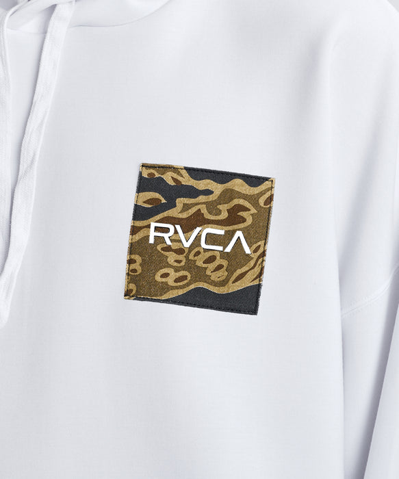 RVCA メンズ BALANCE BOX PATCH HD パーカー 【2026年秋冬モデル】 WHT / XL