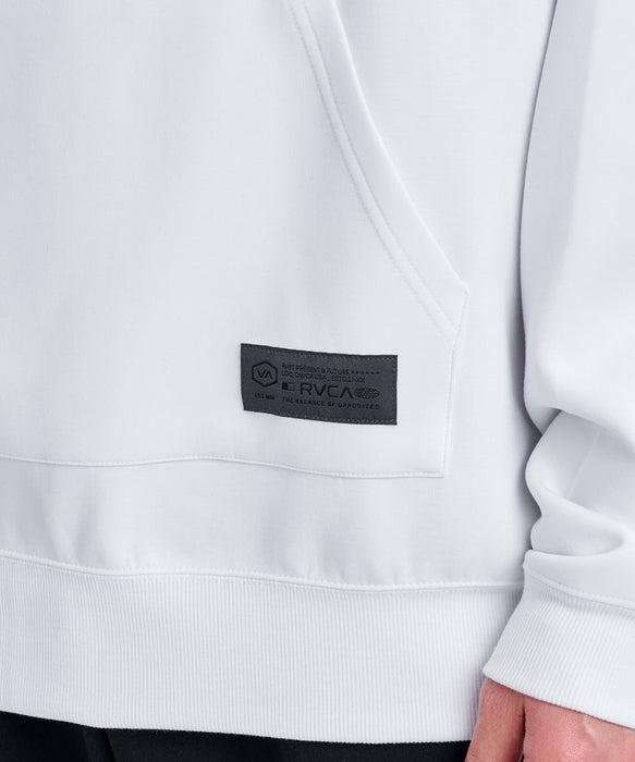 RVCA メンズ BALANCE BOX PATCH HD パーカー 【2026年秋冬モデル】 WHT / XL