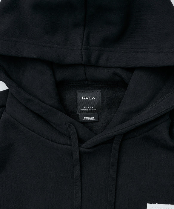 RVCA メンズ BANDANA BALANCE CRAST HD パーカー 【2026年秋冬モデル】 BLK / XL