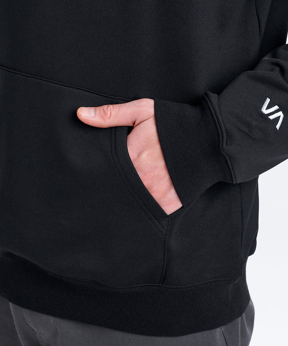 RVCA メンズ RVCA FLEX HD パーカー 【2026年秋冬モデル】 BLK / XL