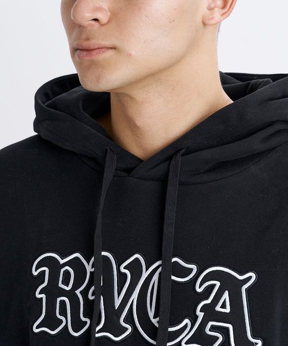 RVCA メンズ BALANCE ARCH OE HD パーカー 【2026年秋冬モデル】 BLK / XL