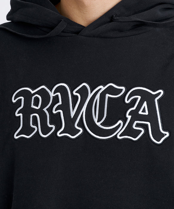 RVCA メンズ BALANCE ARCH OE HD パーカー 【2026年秋冬モデル】 BLK / XL