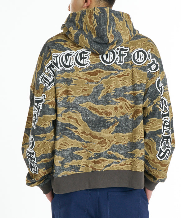 RVCA メンズ BALANCE ARCH OE HD パーカー 【2026年秋冬モデル】 CAM / XL