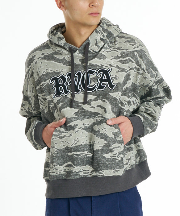 RVCA メンズ BALANCE ARCH OE HD パーカー 【2026年秋冬モデル】 GCM / XL