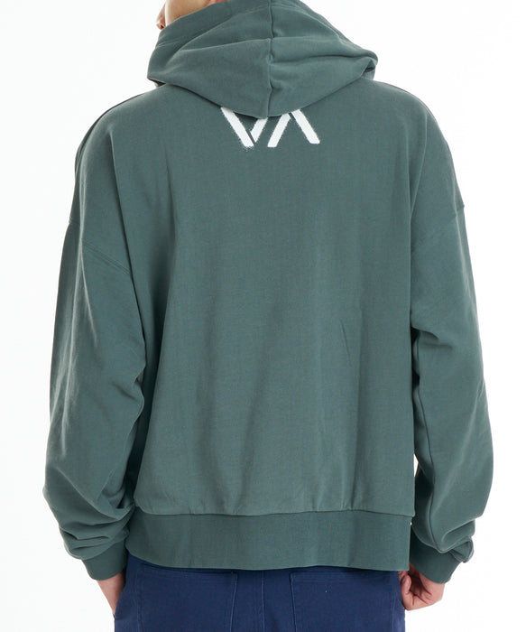 RVCA メンズ STENCIL RVCA HD パーカー 【2026年秋冬モデル】 BGR / XL
