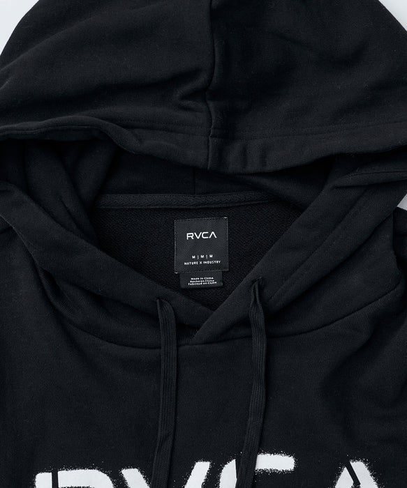 RVCA メンズ STENCIL RVCA HD パーカー 【2026年秋冬モデル】 BLK / XL