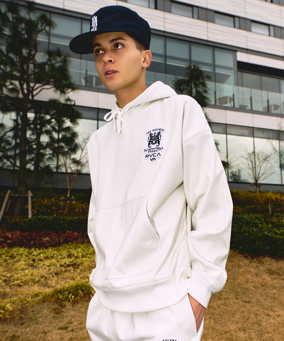 RVCA メンズ BALANCE EMBREM WRWB ZIP HD 防風撥水 セットアップパーカー 【2026年秋冬モデル】