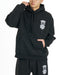 RVCA メンズ BALANCE EMBREM WRWB ZIP HD パーカー 【2026年秋冬モデル】 BLK / XL