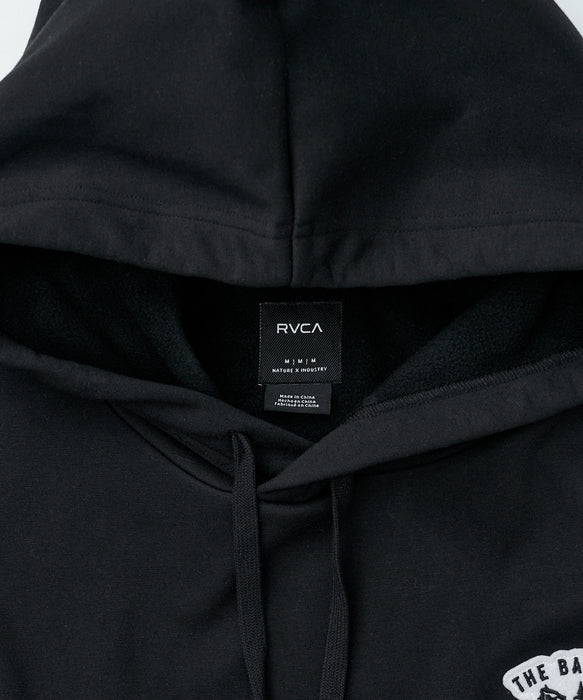 RVCA メンズ BALANCE EMBREM WRWB ZIP HD パーカー 【2026年秋冬モデル】 BLK / XL