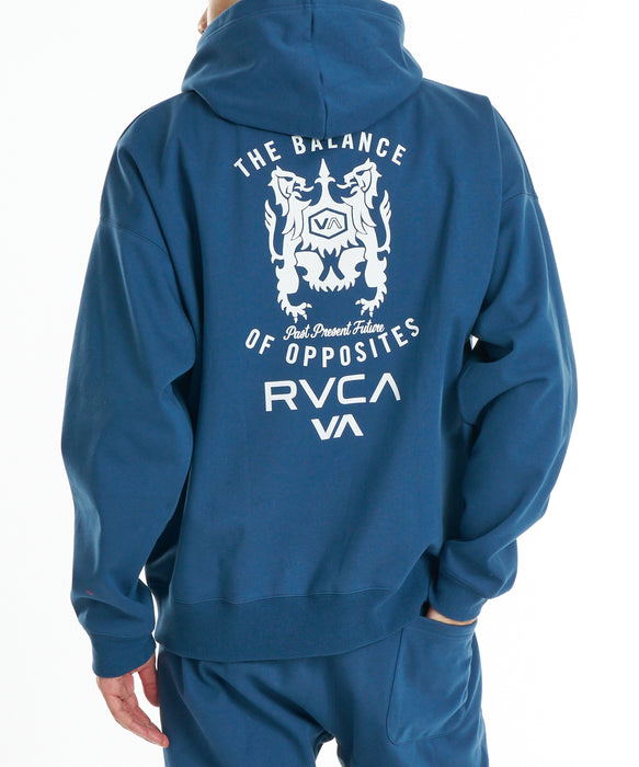 RVCA メンズ BALANCE EMBREM WRWB ZIP HD 防風撥水 セットアップパーカー 【2026年秋冬モデル】