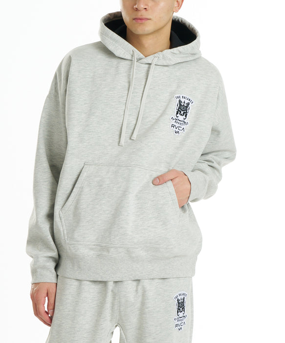 RVCA メンズ BALANCE EMBREM WRWB ZIP HD パーカー 【2026年秋冬モデル】 HGR / XL