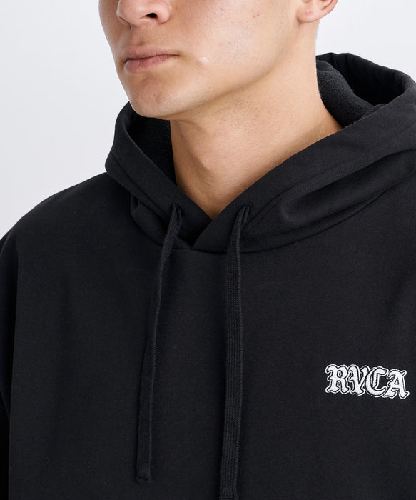 RVCA メンズ SHIELD WRWB HD パーカー 【2026年秋冬モデル】 BLK / XL