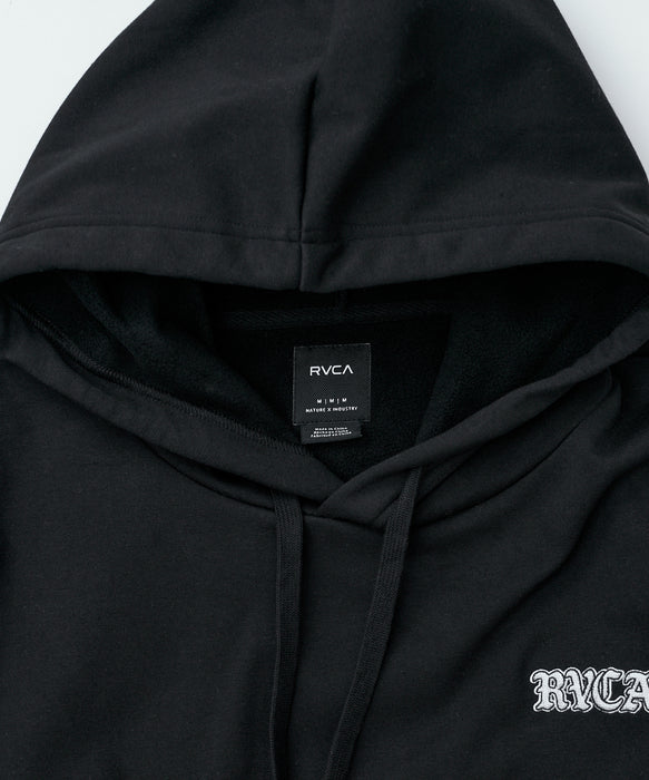 RVCA メンズ SHIELD WRWB HD パーカー 【2026年秋冬モデル】 BLK / XL