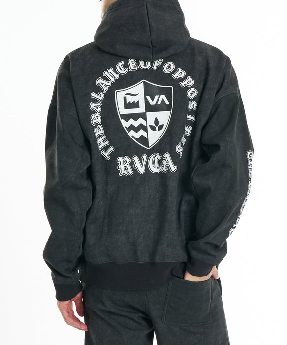 RVCA メンズ SHIELD WRWB HD パーカー 【2026年秋冬モデル】 KVCW / XL