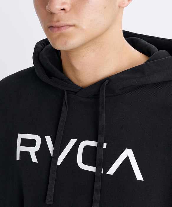 RVCA メンズ BIG RVCA HD パーカー 【2026年秋冬モデル】 BLK / XL