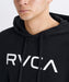 RVCA メンズ BIG RVCA HD パーカー 【2026年秋冬モデル】 BLK / XL