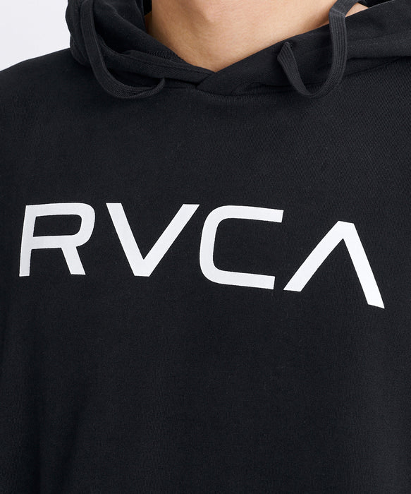 RVCA メンズ BIG RVCA HD パーカー 【2026年秋冬モデル】 BLK / XL
