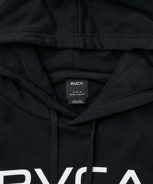RVCA メンズ BIG RVCA HD パーカー 【2026年秋冬モデル】 BLK / XL