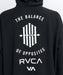 RVCA メンズ KHIXRVCA HD パーカー 【2026年秋冬モデル】 BLK / XL