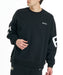 RVCA メンズ BACK SIDE ARCH RVCA CR トレーナー 【2026年秋冬モデル】 BLK / XL
