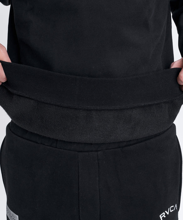 RVCA メンズ BACK SIDE ARCH RVCA CR トレーナー 【2026年秋冬モデル】 BLK / XL