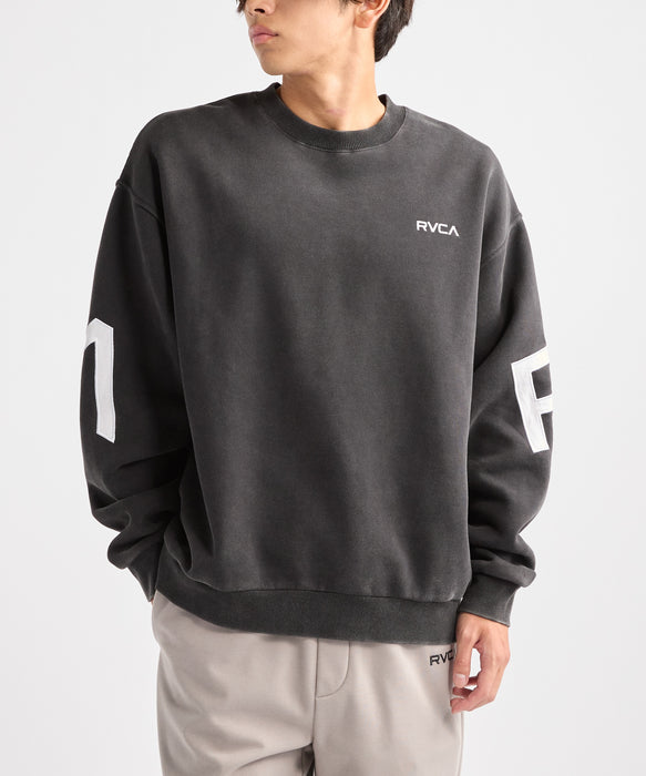 RVCA メンズ BACK SIDE ARCH RVCA CR セットアップ トレーナー 【2026