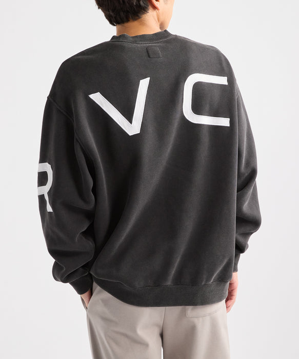 RVCA メンズ BACK SIDE ARCH RVCA CR セットアップ トレーナー 【2026年秋冬モデル】