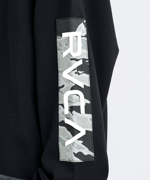 RVCA メンズ BALANCE BOX PATCH CR トレーナー 【2026年秋冬モデル】 BLG / XL