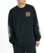RVCA メンズ BALANCE BOX PATCH CR トレーナー 【2026年秋冬モデル】 BLK / XL